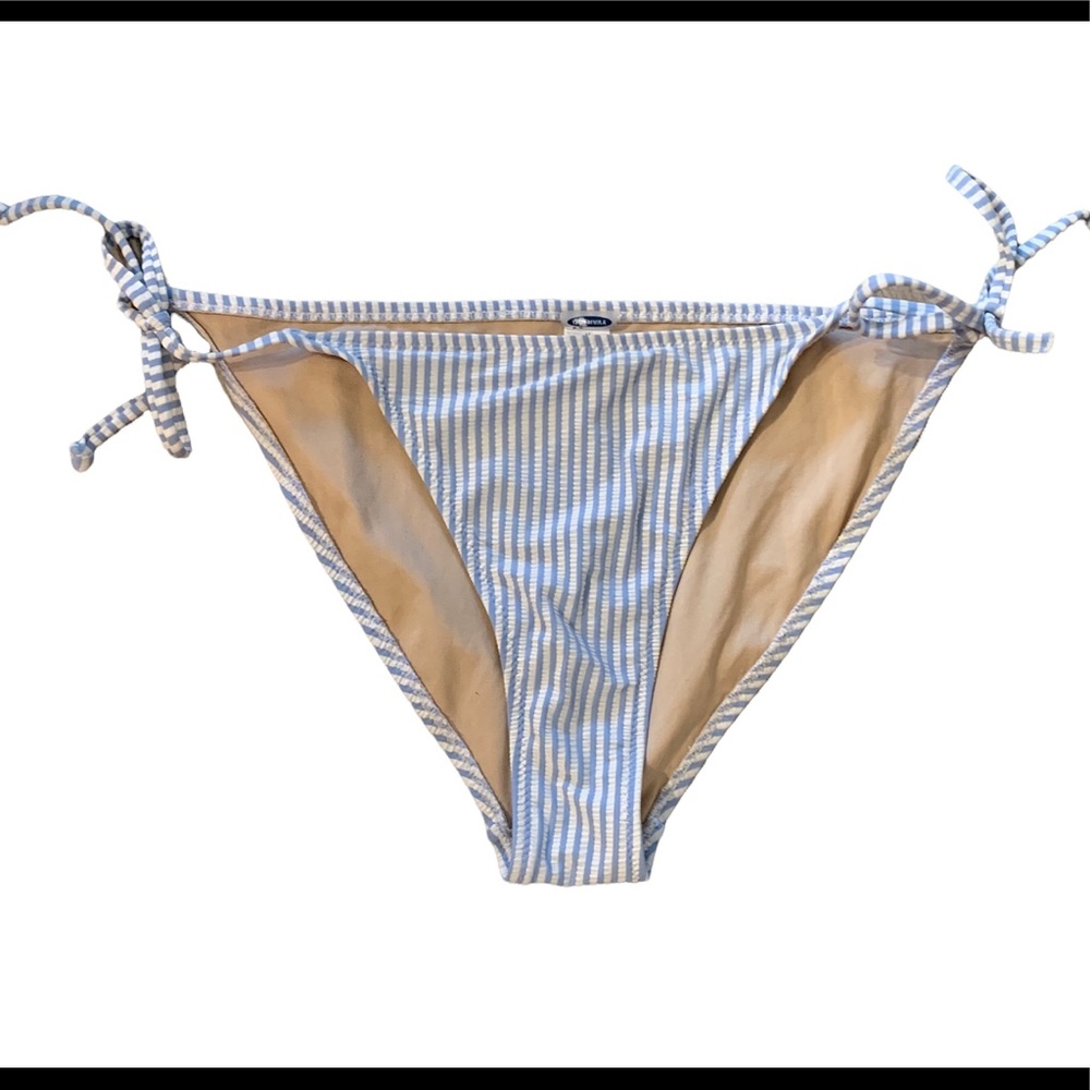 Old Navy Striped bikini bottoms